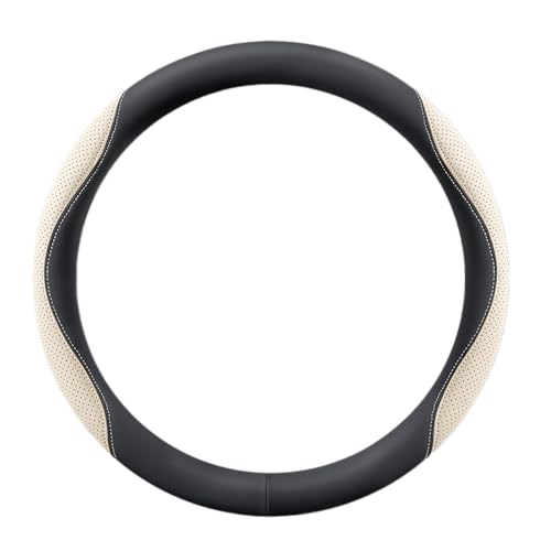 GJBHN Auto Lenkradbezug für BYD Seal U 2024 Anti Rutsch Lenkrad Abdeckung Lenkradschoner Auto Lenkradhülle Lenkradabdeckung,Type O- Black beige GJBHN Auto Lenkradbezug für BYD Seal U 2024 Anti Rutsch Lenkrad Abdeckung Lenkradschoner Auto Lenkradhülle Lenkradabdeckung,Type O- Black beige von GJBHN