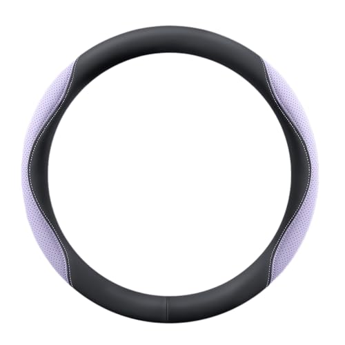 GJBHN Auto Lenkradbezug für Cadillac Lyriq 2024 Anti Rutsch Lenkrad Abdeckung Lenkradschoner Auto Lenkradhülle Lenkradabdeckung,Type O- Black Purple GJBHN Auto Lenkradbezug für Cadillac Lyriq 2024 Anti Rutsch Lenkrad Abdeckung Lenkradschoner Auto Lenkradhülle Lenkradabdeckung,Type O- Black Purple von GJBHN