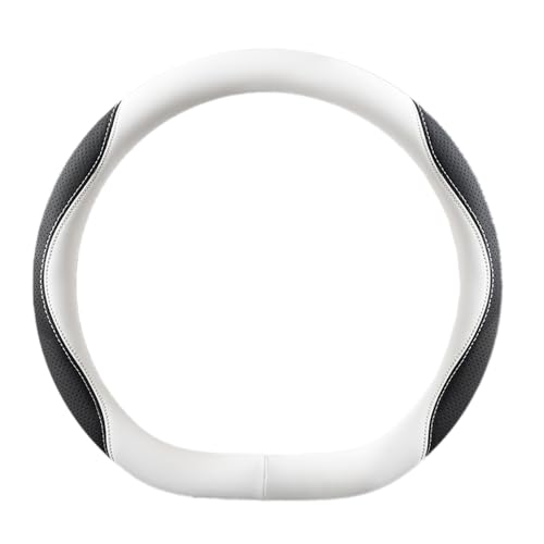 GJBHN Auto Lenkradbezug für Hyundai Ioniq 5 2024 Anti Rutsch Lenkrad Abdeckung Lenkradschoner Auto Lenkradhülle Lenkradabdeckung,Type D- White Black GJBHN Auto Lenkradbezug für Hyundai Ioniq 5 2024 Anti Rutsch Lenkrad Abdeckung Lenkradschoner Auto Lenkradhülle Lenkradabdeckung,Type D- White Black von GJBHN