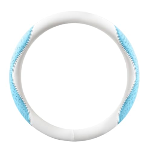 GJBHN Auto Lenkradbezug für Hyundai Ioniq 5 2024 Anti Rutsch Lenkrad Abdeckung Lenkradschoner Auto Lenkradhülle Lenkradabdeckung,Type O- White Blue GJBHN Auto Lenkradbezug für Hyundai Ioniq 5 2024 Anti Rutsch Lenkrad Abdeckung Lenkradschoner Auto Lenkradhülle Lenkradabdeckung,Type O- White Blue von GJBHN