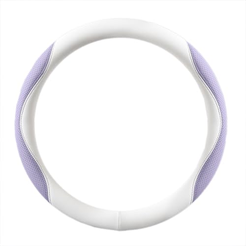 GJBHN Auto Lenkradbezug für Jeep Avenger PHEV 2024 Anti Rutsch Lenkrad Abdeckung Lenkradschoner Auto Lenkradhülle Lenkradabdeckung,Type O- White Purple GJBHN Auto Lenkradbezug für Jeep Avenger PHEV 2024 Anti Rutsch Lenkrad Abdeckung Lenkradschoner Auto Lenkradhülle Lenkradabdeckung,Type O- White Purple von GJBHN