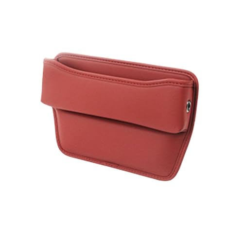 GJBHN für Mercedes Benz AMG SL Roadster R232 SL55 SL63 Autositz Gap Aufbewahrungsbox Leder Autositz Lückenfüller Auslaufsicher Autositz Gap Organizer Storage Box Multifunktionaler Zubehör,Red von GJBHN