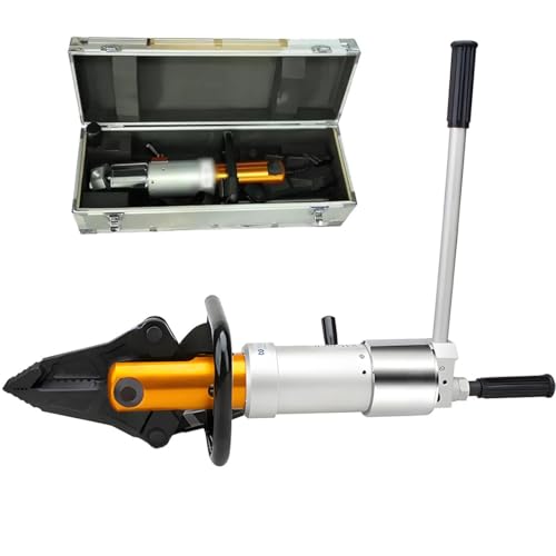 GJBMXSM 18 T Hydraulische Rettungszange, Hydraulische Spreiz- Und Dehnzange, 360° Drehbare Hydraulische Spreizzange, Integrierte Schere Für Verkehrsunfälle, Brandbekämpfung, Notfallrettung von GJBMXSM