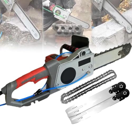 GJBMXSM Betonkettensäge,elektrische Kettensägen-Wandschneidemaschine,Diamantketten-Wandschneider mit Wasserversorgung und Staubunterdrückungsfunktion, für Granit,Stahlbeton,CuttingDepth35cm GJBMXSM Betonkettensäge,elektrische Kettensägen-Wandschneidemaschine,Diamantketten-Wandschneider mit Wasserversorgung und Staubunterdrückungsfunktion, für Granit,Stahlbeton,CuttingDepth35cm von GJBMXSM