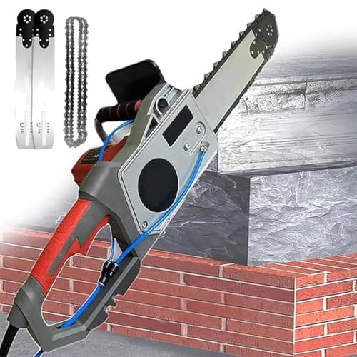 GJBMXSM Elektrische Beton-KettensäGe, Staubfreie WandsäGe, Beton-KettensäGe, Elektrische Diamant-KettensäGe FüR Wand- Und BetonSchneiden, 2 Ketten/2 FüHrungsschienen,CuttingDepth35cm GJBMXSM Elektrische Beton-KettensäGe, Staubfreie WandsäGe, Beton-KettensäGe, Elektrische Diamant-KettensäGe FüR Wand- Und BetonSchneiden, 2 Ketten/2 FüHrungsschienen,CuttingDepth35cm von GJBMXSM