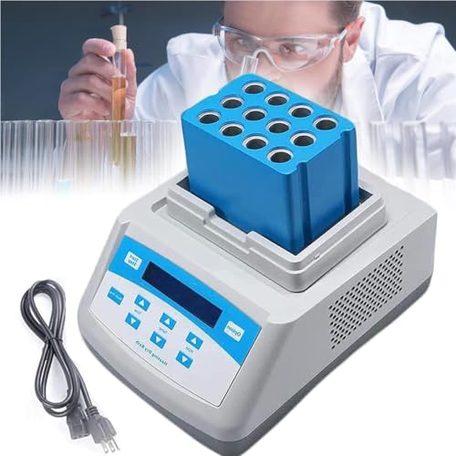 GJBMXSM Gerät Zur Vorbereitung Autologer Serumfüller, Tragbarer 150-W-Prp/Ppp-Gel-Heizer, Gleichmäßige Erwärmung Von ± 0,3 °c, 5 Programmierbare Temperaturpunkte,12x5ml von GJBMXSM