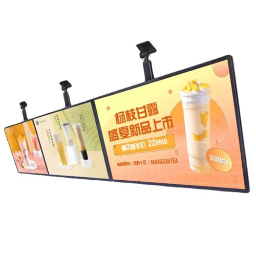LED-Wandtafel,Elektronische Werbeanzeige,LED-Menütafel Mit Hintergrundbeleuchtung Im Restaurant,HD-Beleuchteter Plakatbildschirm Für Einkaufszentren/Ausstellungen 3PC-32inches(74.4 * 43.3cm) von GJBMXSM