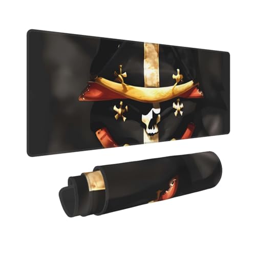 Großes Gaming-Mauspad, 30,5 x 80 cm, erweitertes XXL-Mauspad mit genähten Kanten, rutschfeste, lange Schreibtischunterlage, Piratenflaggen, Schreibtischunterlage für Tastatur, Zuhause, Büro, Gaming Großes Gaming-Mauspad, 30,5 x 80 cm, erweitertes XXL-Mauspad mit genähten Kanten, rutschfeste, lange Schreibtischunterlage, Piratenflaggen, Schreibtischunterlage für Tastatur, Zuhause, Büro, Gaming von GJHKSSVB