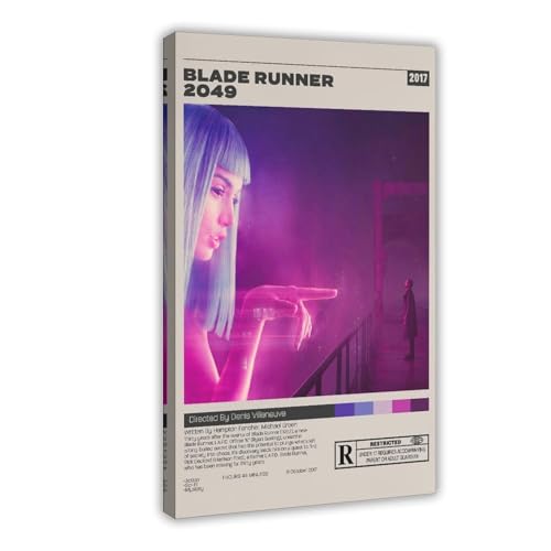 GJHTQLP Blade Runner 2049 Poster, 2 Filmposter, Leinwand, Poster, Schlafzimmer-Dekoration, 60 x 90 cm GJHTQLP Blade Runner 2049 Poster, 2 Filmposter, Leinwand, Poster, Schlafzimmer-Dekoration, 60 x 90 cm von GJHTQLP