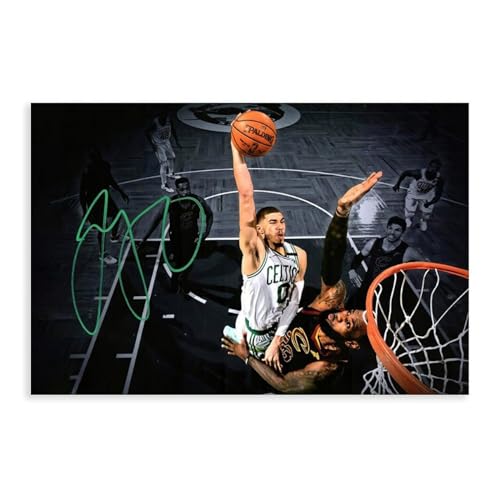 GJHTQLP Jayson Tatum-Poster, LeBron Poster, James-Poster, Leinwand-Poster, Schlafzimmer, Dekoration, Landschaft, Büro, Raumdekoration, Geschenk, 30 x 45 cm GJHTQLP Jayson Tatum-Poster, LeBron Poster, James-Poster, Leinwand-Poster, Schlafzimmer, Dekoration, Landschaft, Büro, Raumdekoration, Geschenk, 30 x 45 cm von GJHTQLP