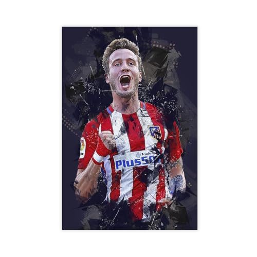 GJHTQLP Saul Niguez 04 Leinwand-Poster, Wandkunst, Dekordruck, Bild Gemälde für Wohnzimmer, Schlafzimmer, Dekoration, 30 x 45 cm GJHTQLP Saul Niguez 04 Leinwand-Poster, Wandkunst, Dekordruck, Bild Gemälde für Wohnzimmer, Schlafzimmer, Dekoration, 30 x 45 cm von GJHTQLP
