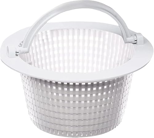 GJKQRJ Skimmer Korb, Pool Sieb 15.5cm Durchmesser Mehrzweck-Skimmer-Filterkorb Skimmer Korb Befestigung Skimmer Filterkorb Für Effektive Poolreinigung Ersatz-Skimmerkorb Pool Vorfilter (1, Pcs) von GJKQRJ