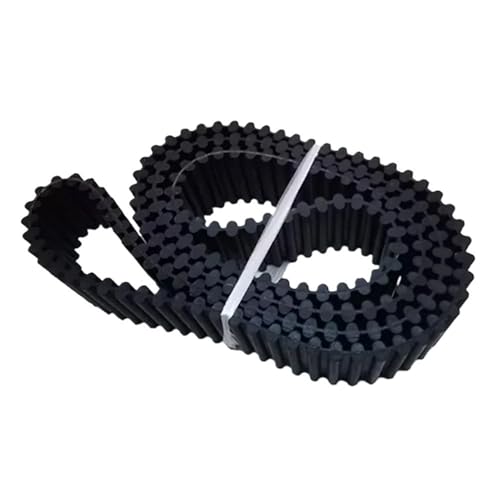 1 Stück DA DS8M Doppelseitiger Zahnriemen aus Gummi, DS8M1256/1264/1272/1280, Teilung 8 mm, Breite 2060 mm, D8M Zahnriemen (Nr. 4234)(DADS8M-1256,20mm) von GJLRZGMY