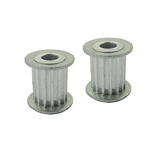 2 Stück HTD3M 16T AF Zahnriemenscheiben, Breite 16 mm, Bohrung 4/5/6/6,35 mm, Zahnriemenscheibe (Nr. 5193)(6mm) von GJLRZGMY