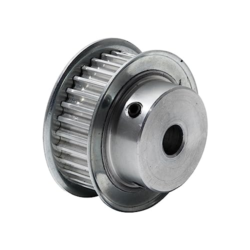 2 Stück Zahnriemenscheiben HTD5M28T, Zahnriemenscheibe, Breite 21 mm, Bohrung 6/8/10/12/14/15/20 mm, 28 Zähne, Getriebescheibe (Nr. 5168)(14mm) von GJLRZGMY