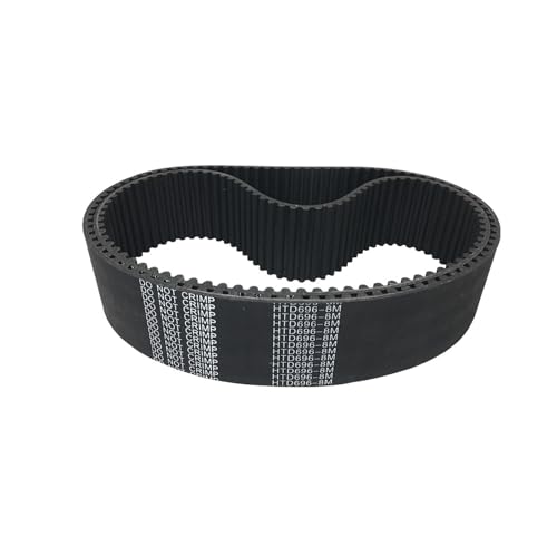 5 Stück HTD 8M Synchronriemen, C=696/704/712/720 Breite 15/20/25/30/40/50mm HTD8M Zahnriemen 6968M 7048M 7128M (Nr. 5144)(25mm,8M-696) von GJLRZGMY