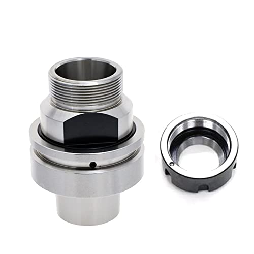 HSK63F ER16 ER25 ER32 ER40 Werkzeughalter HSK 63F ER Gravur Holzbearbeitungsmaschine Hochgeschwindigkeits-Hochpräzisions-HSK63F-Messergriff (Nr. 4926)(HSK63F-ER16-100L) von GJLRZGMY