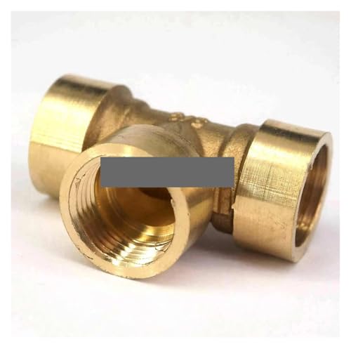 1/2" Female 3 Ways Tee Brass Coupler Adapters Fittings Connectors von GJQMIPRKD