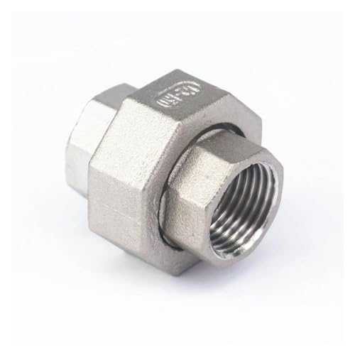 1/2" Female Thread 304 Stainless Socket Union Set Pipe Fitting Connector Water gas Oil von GJQMIPRKD