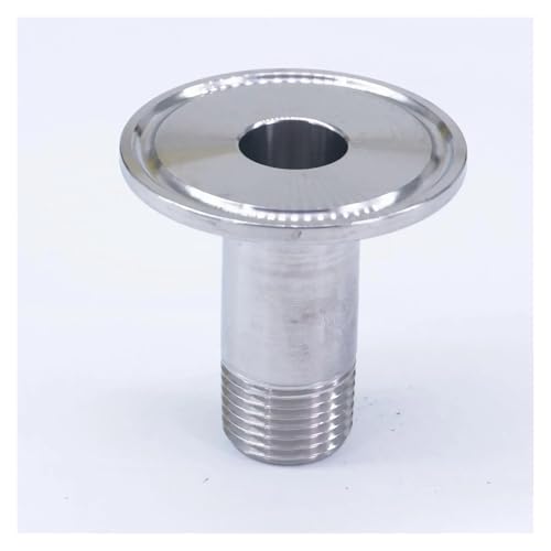 1/2" NPT Male x 1.5" Tri Clamp SUS 304 Stainless Steel Fitting Coupling For Home Brew Beer von GJQMIPRKD