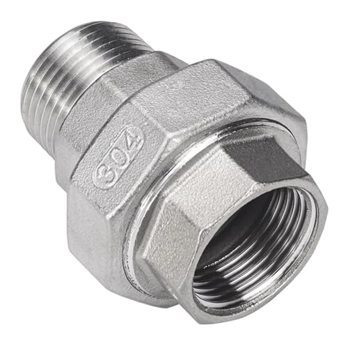 1" BSPT Female-Male Socket Union Coupler 304 Stainless Steel Pipe Fitting Connector 1" BSPT Female-Male Socket Union Coupler 304 Stainless Steel Pipe Fitting Connector von GJQMIPRKD