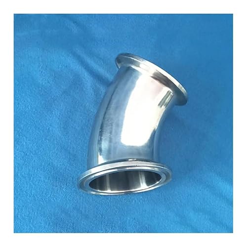 1.5" Tri Clamp x 32mm 1-1/4" Pipe OD SUS 304 Stainless Steel 45 Degree Elbow Fitting Home Brew Beer Wine 1.5" Tri Clamp x 32mm 1-1/4" Pipe OD SUS 304 Stainless Steel 45 Degree Elbow Fitting Home Brew Beer Wine von GJQMIPRKD