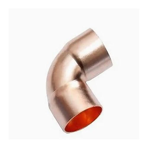 14mm Inner Dia x0.7mm Thickness Scoket Weld Copper End Feed 90 Deg Elbow Coupler Plumbing Fitting Water Gas Oil 14mm Inner Dia x0.7mm Thickness Scoket Weld Copper End Feed 90 Deg Elbow Coupler Plumbing Fitting Water Gas Oil von GJQMIPRKD
