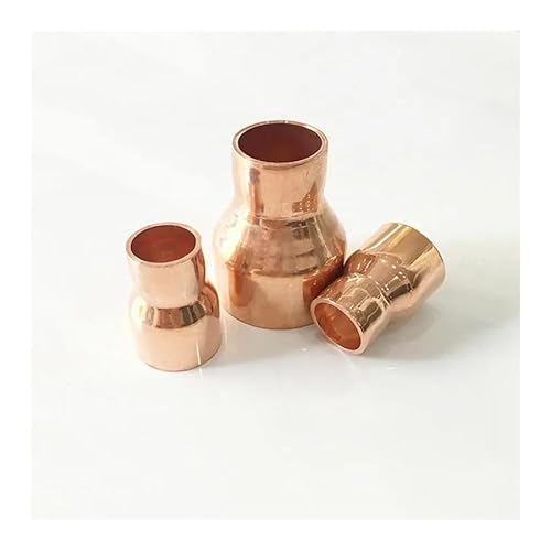 19mmX12.7mm Inner Diameter Copper End Feed Straight Reducing Coupling Plumbing Fitting Scoket Weld Water Gas Oil von GJQMIPRKD