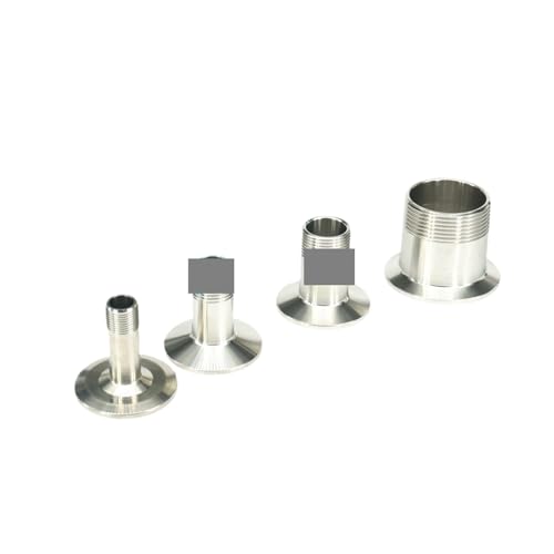 1PC 3" BSPT Male Thread x 3.5" Tri Clamp 304 Stainless Steel Ferrule Pipe Fitting 1PC 3" BSPT Male Thread x 3.5" Tri Clamp 304 Stainless Steel Ferrule Pipe Fitting von GJQMIPRKD