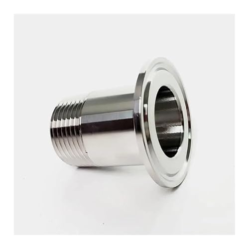 2-1/2" BSPT Male x 3" Tri Clamp SUS 316L Stainless Steel Coupler Fitting Homebrew Beer von GJQMIPRKD