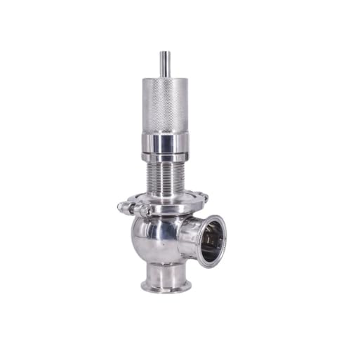 2" Tri Clamp Adjustable Pressure Valve SUS 304 Stainless Steel Liquid Gas Brew von GJQMIPRKD