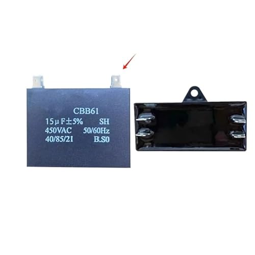 2PCS CBB61 air conditioner start-up and running capacitor 450V Four inserts 15UF Four inserts 2PCS CBB61 air conditioner start-up and running capacitor 450V Four inserts 15UF Four inserts von GJQMIPRKD