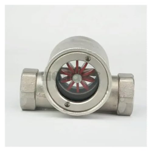 3/4" Female SS304 Stainless Steel Window Sight Flow Indicator With Impeller 3/4" Female SS304 Stainless Steel Window Sight Flow Indicator With Impeller von GJQMIPRKD