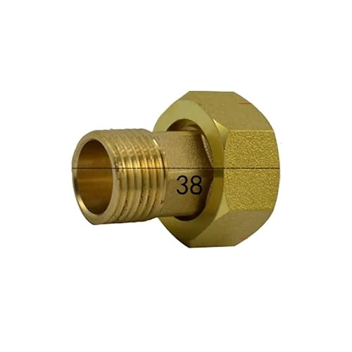 3/4" Female To 1/2" Male Hex Brass Union Pipe Fitting Water Gas Oil For Water Meter von GJQMIPRKD