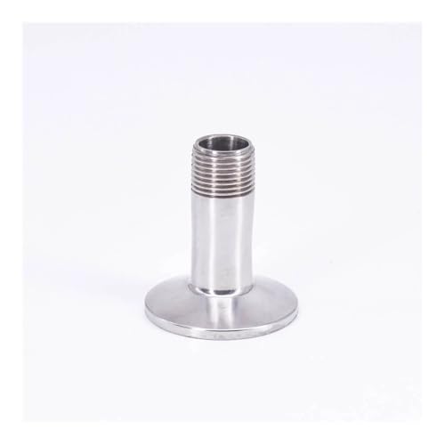 3/8" BSPT Male x 1" Tri Clamp SUS 304 Stainless Steel Coupler Fitting Homebrew Beer von GJQMIPRKD
