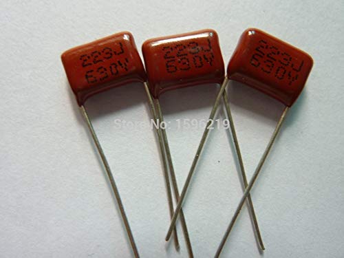 50pcs CBB 223 630V 223J CL21 0.022uF 22nF P10 Metallized Polypropylene Film Capacitor von GJQMIPRKD