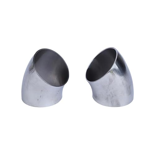 89mm 3.5 Inch Pipe OD SUS 304 Stainless Steel Butt Welding 45 Degree Elbow Fitting Home Brew Beer 89mm 3.5 Inch Pipe OD SUS 304 Stainless Steel Butt Welding 45 Degree Elbow Fitting Home Brew Beer von GJQMIPRKD