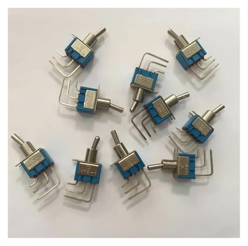 AC 250V 3A 120V 6A SPDT on-on 2 Way Right Angle 3 Pins PCB Toggle Switch von GJQMIPRKD