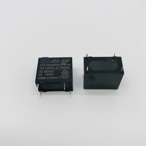 Relay HF32F-12V-HS 4 legs A set of usually open 5A250VAC JZC-32F-012-HS3 von GJQMIPRKD