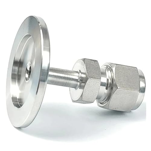 Vacuum KF/NW40 To 1/4" OD Tube Compression Union SUS316L Stainless Steel Pipe Fitting Coupler von GJQMIPRKD
