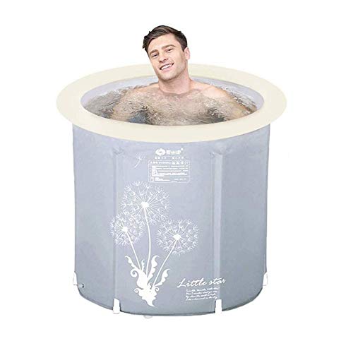 GJXJY Badewanne Faltbare Barrel Kunststoff faltbar Tragbare Badefass Anti-Rutsch Isolierung Ideal für kleine Duschkabine, Badezimmer Spa, einfach zu installieren70×70cm GJXJY Badewanne Faltbare Barrel Kunststoff faltbar Tragbare Badefass Anti-Rutsch Isolierung Ideal für kleine Duschkabine, Badezimmer Spa, einfach zu installieren70×70cm von GJXJY