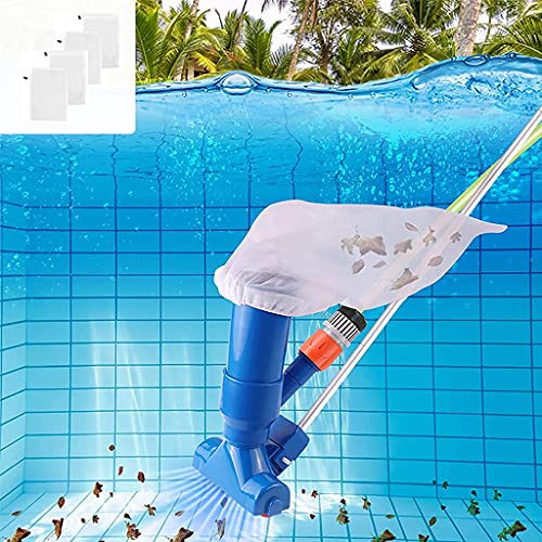 GJXJY Pool Reinigungsset mit 4 Netzbeuteln - Poolreinigung Bodensauger - Erweiterbarer Edelstahlgriff-Skimmer Pool Staubsauger für Oberirdische Pool Spas Teiche GJXJY Pool Reinigungsset mit 4 Netzbeuteln - Poolreinigung Bodensauger - Erweiterbarer Edelstahlgriff-Skimmer Pool Staubsauger für Oberirdische Pool Spas Teiche von GJXJY