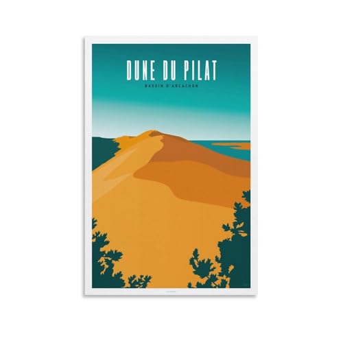 GJrjdb Poster "AFFICHE DUNE DU PILAT, Et Banc D'Arguin", 40 x 60 cm GJrjdb Poster "AFFICHE DUNE DU PILAT, Et Banc D'Arguin", 40 x 60 cm von GJrjdb