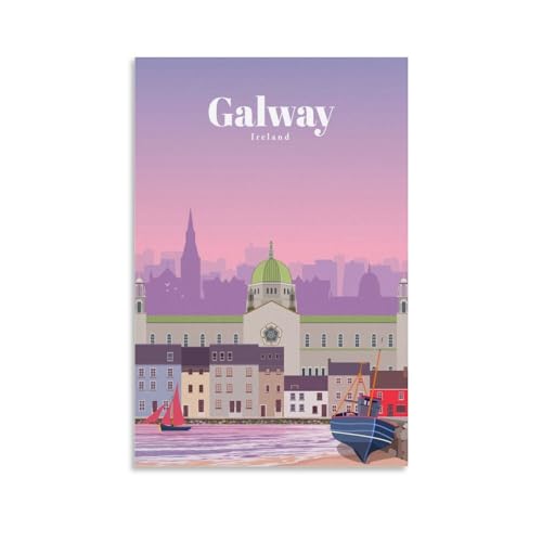 Vintage-Poster "Travel Galway Irland", 40 x 60 cm Vintage-Poster "Travel Galway Irland", 40 x 60 cm von GJrjdb