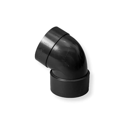 Dachrinnen Rohrbogen 68° Ø 60 mm PVC anthrazit von GK