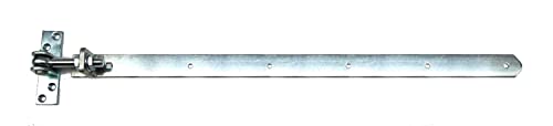 Ladenband | Torband | einstellbar | verstellbar, Längen 300-1000 mm lang (Länge: 800 mm, galvanisch blau verzinkt) von GK