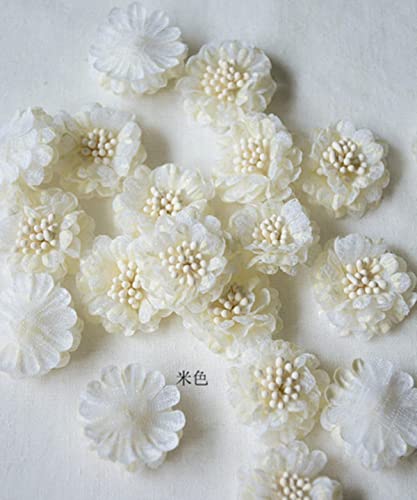10 STÜCKE Mini 3D Spitze Stoff Blume Kinderkleidung Von Hand Blume Material Ornament Baby Haarschmuck Hochzeitskleid RS2970-Beige 10 STÜCKE Mini 3D Spitze Stoff Blume Kinderkleidung Von Hand Blume Material Ornament Baby Haarschmuck Hochzeitskleid RS2970-Beige von GKANDI