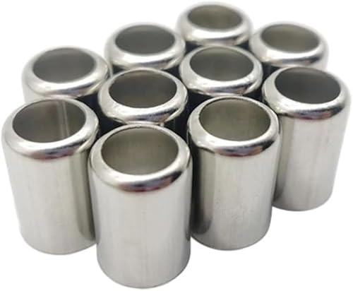 Armaturen, Sanitär 10 Stück Hülsenrohr 20 mm 21 23 24 25 30 mm Auspuffanschluss, DIY Hochdruckschlauch Joiner Crimpwerkzeuge(23mm 10pcs) von GKIRQVPE