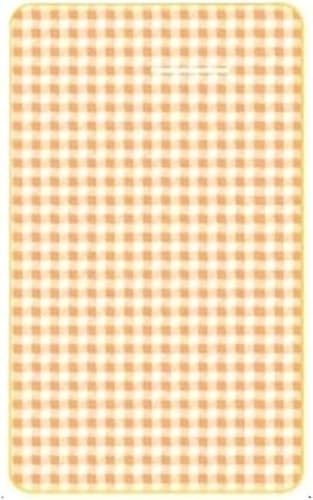 GKIRQVPE Picknickkissen ausklappbar, Picknick-Campingmatte, tragbar, leicht, faltbar, gelb, mehrere Größen(1x2m) von GKIRQVPE