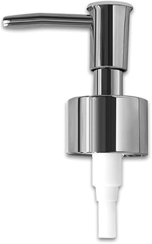 GKIRQVPE Seifenspender, Ersatz-Pumpenkopf for Seifenspender, Mehrfarbig, passend for die meisten Flaschen, Küche, Badezimmer(Silver) von GKIRQVPE